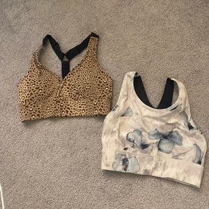 2 Varley sports bras - size XS